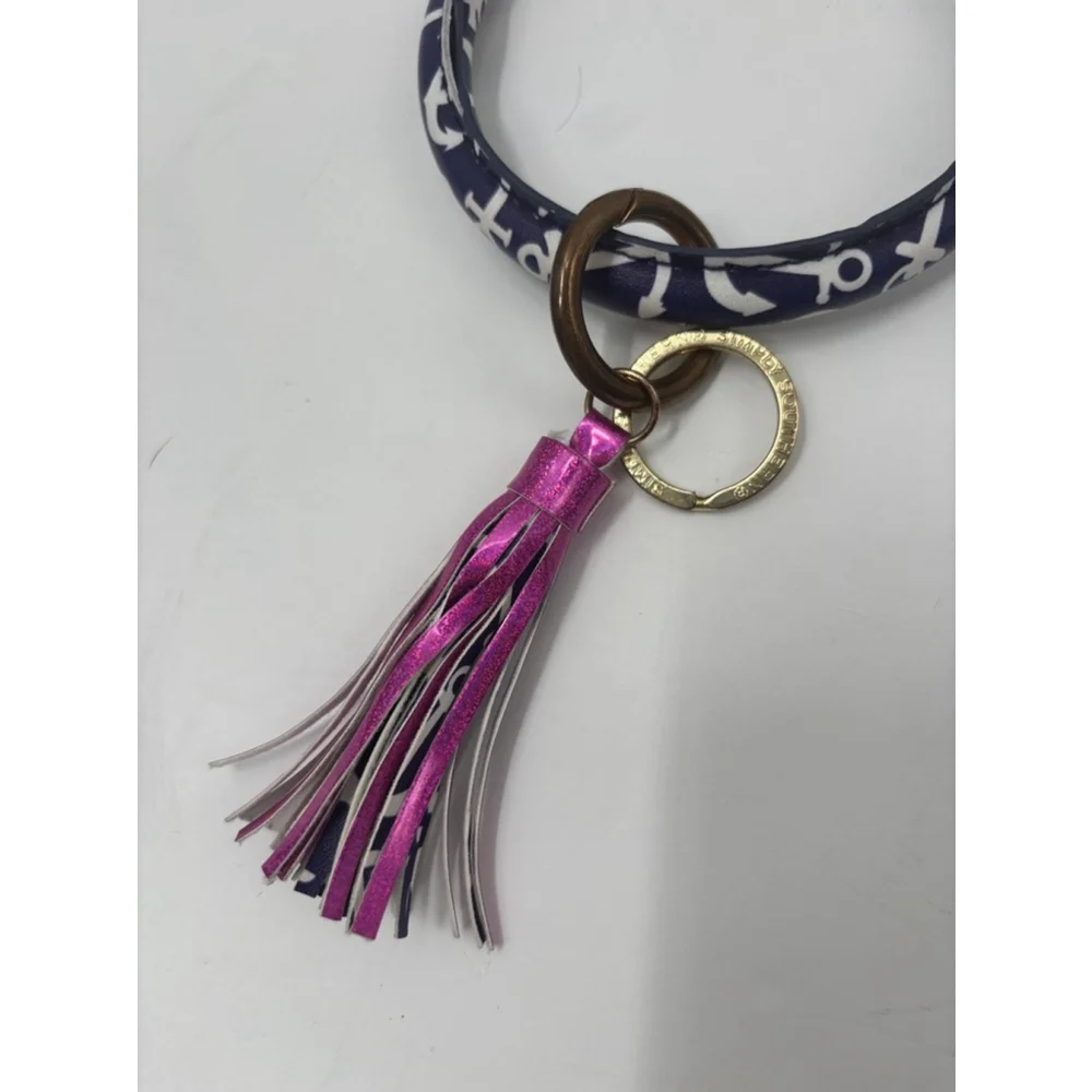 Women's Simply Southern bengal bracelet Key Chain One Size Blue